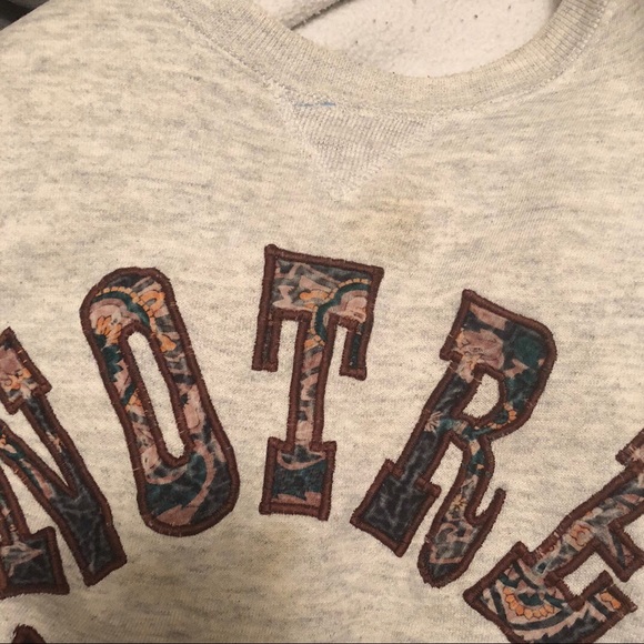 Vintage Notre Dame sweatshirt - Picture 3 of 4